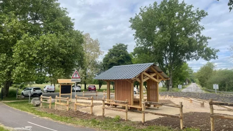 Halte cyclistes Crévéchamps