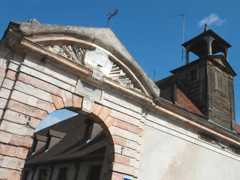 Entrée de l'Arsenal Vauban à Auxonne