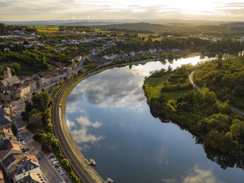 La Moselle à Sierck-les-Bains