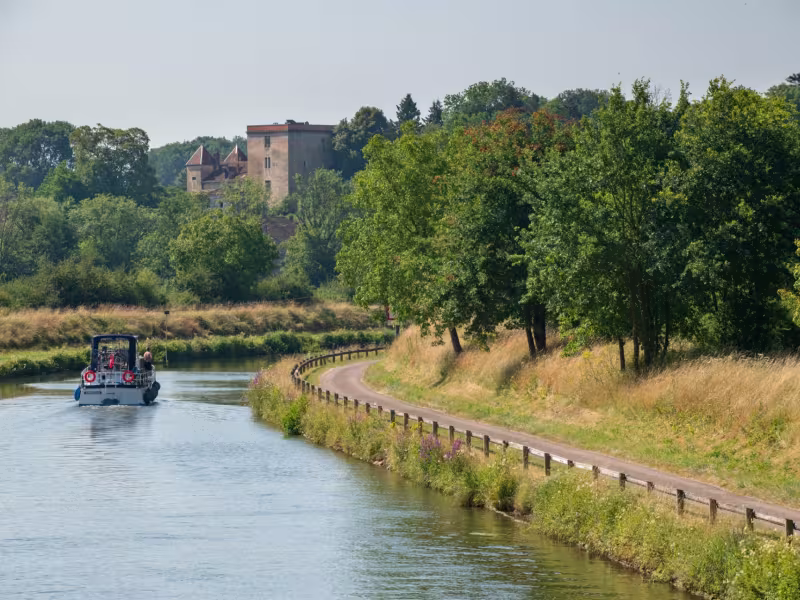La Saône et son halage en Haute-Saône