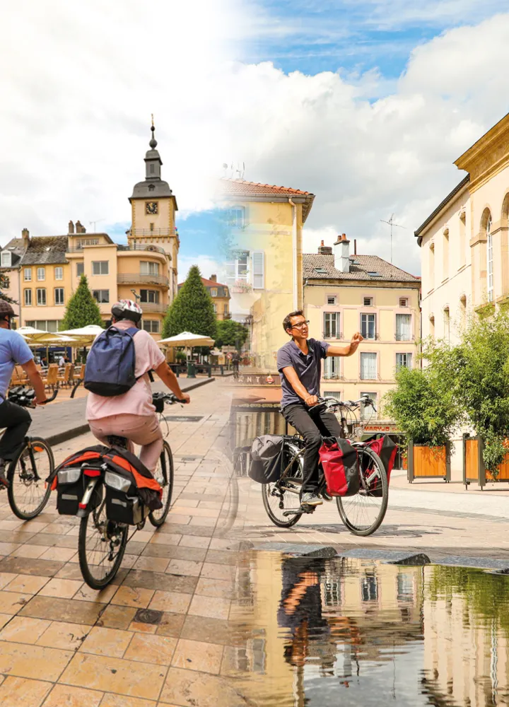 Thionville - Épinal à vélo par La Voie Bleue