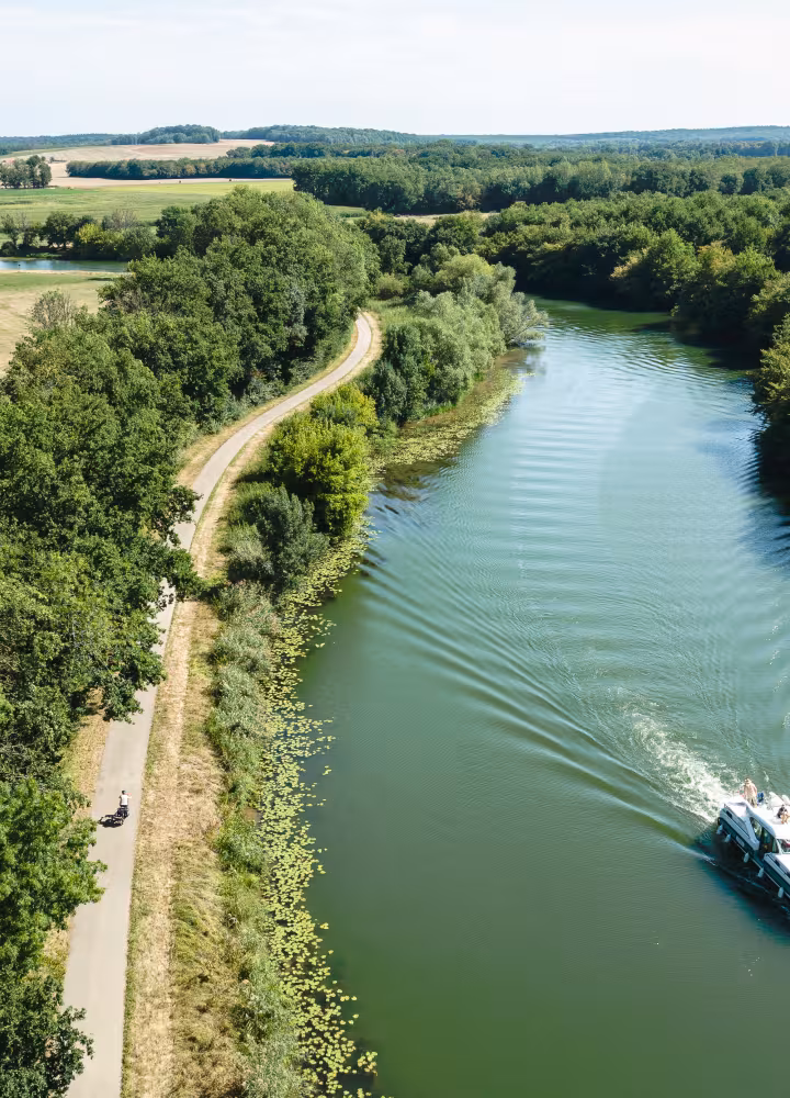 La Voie Bleue à vélo en Haute-Saône