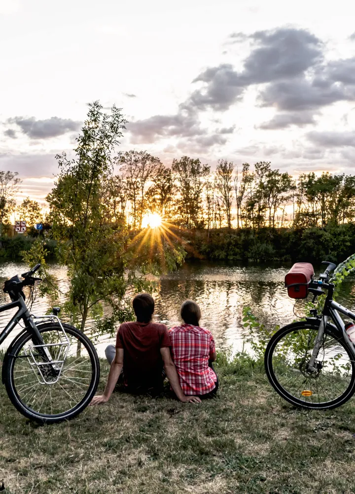 La Voie Bleue à vélo en Côte-d'Or