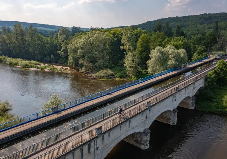 Pont-canal Flavigny-sur-Moselle La Voie Bleue