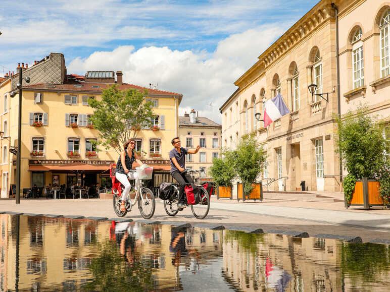 Découverte d'Épinal à vélo - La Voie Bleue