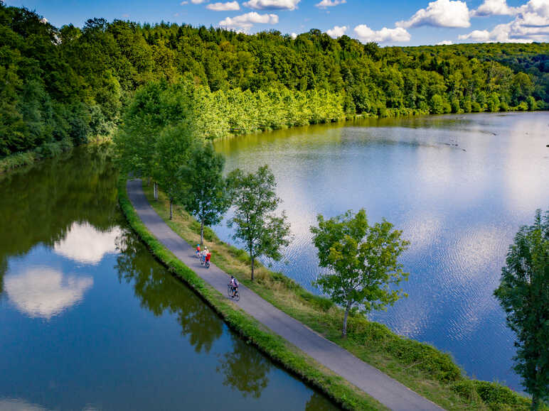 La Voie Bleue entre canal & Moselle vers Charmes